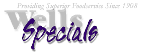 Wells' Specials